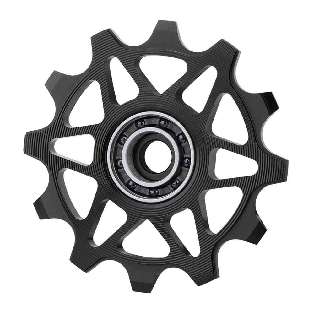 Premium 12T/14T Ceramic Jockey Wheel - Narrow Wide Teeth Rear Derailleur Pulley for Road Bike, Mountain Bike, MTB & BMX - Smooth Shifting & Enhanced Durability for Off-Road & Urban Cycling