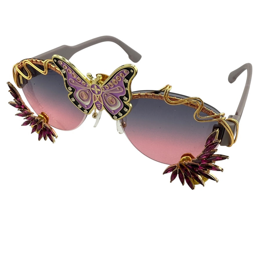 CRYSTAL WINGS Spunclips™ Hair Clips for Women - Fashion Hair Accessories for Everyday Use, Parties & Special Occasions