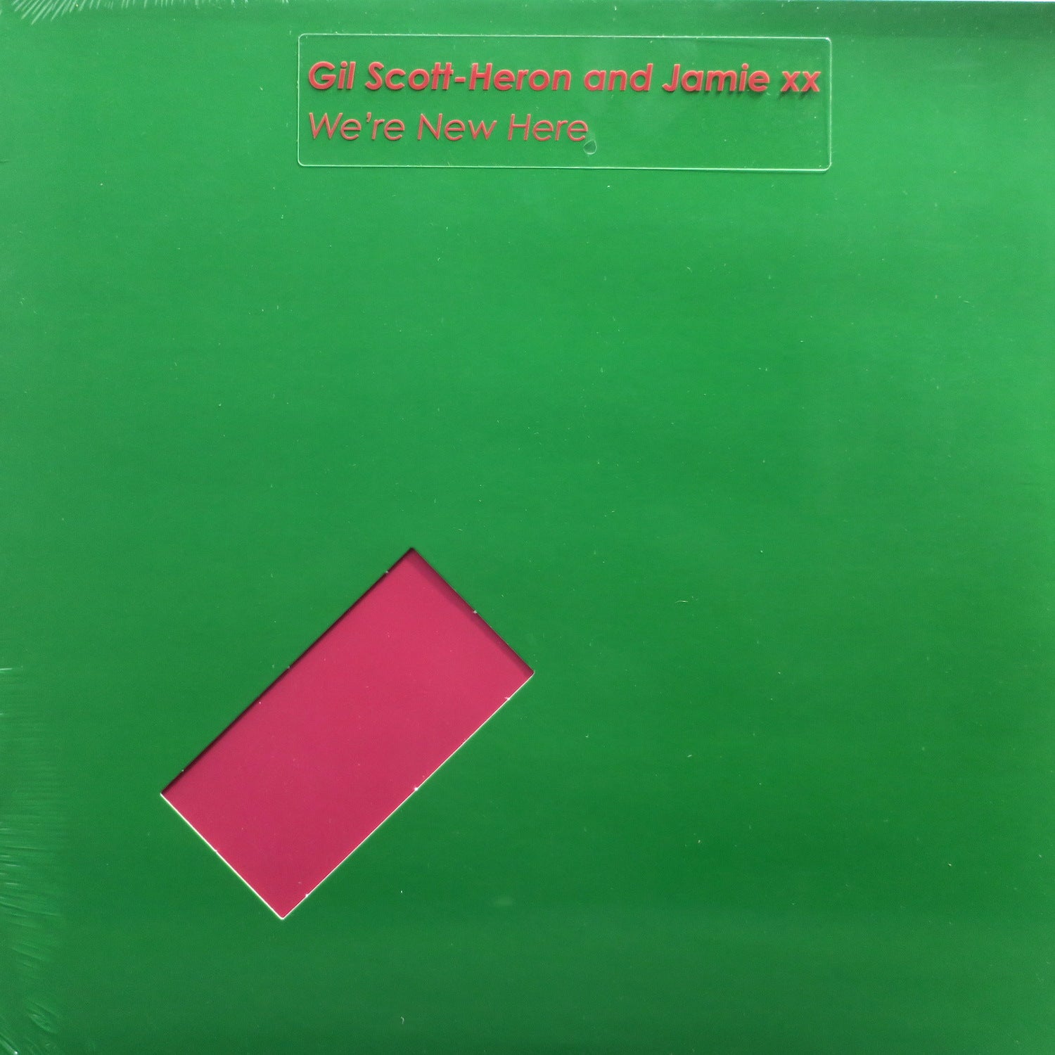 GIL SCOTT HERON & JAMIE XX 'We're New Here' Vinyl Record LP - Limited Edition Collectible Music Album for Audiophiles & Vinyl Enthusiasts - Perfect for Home Listening, DJ Sets & Music Collections