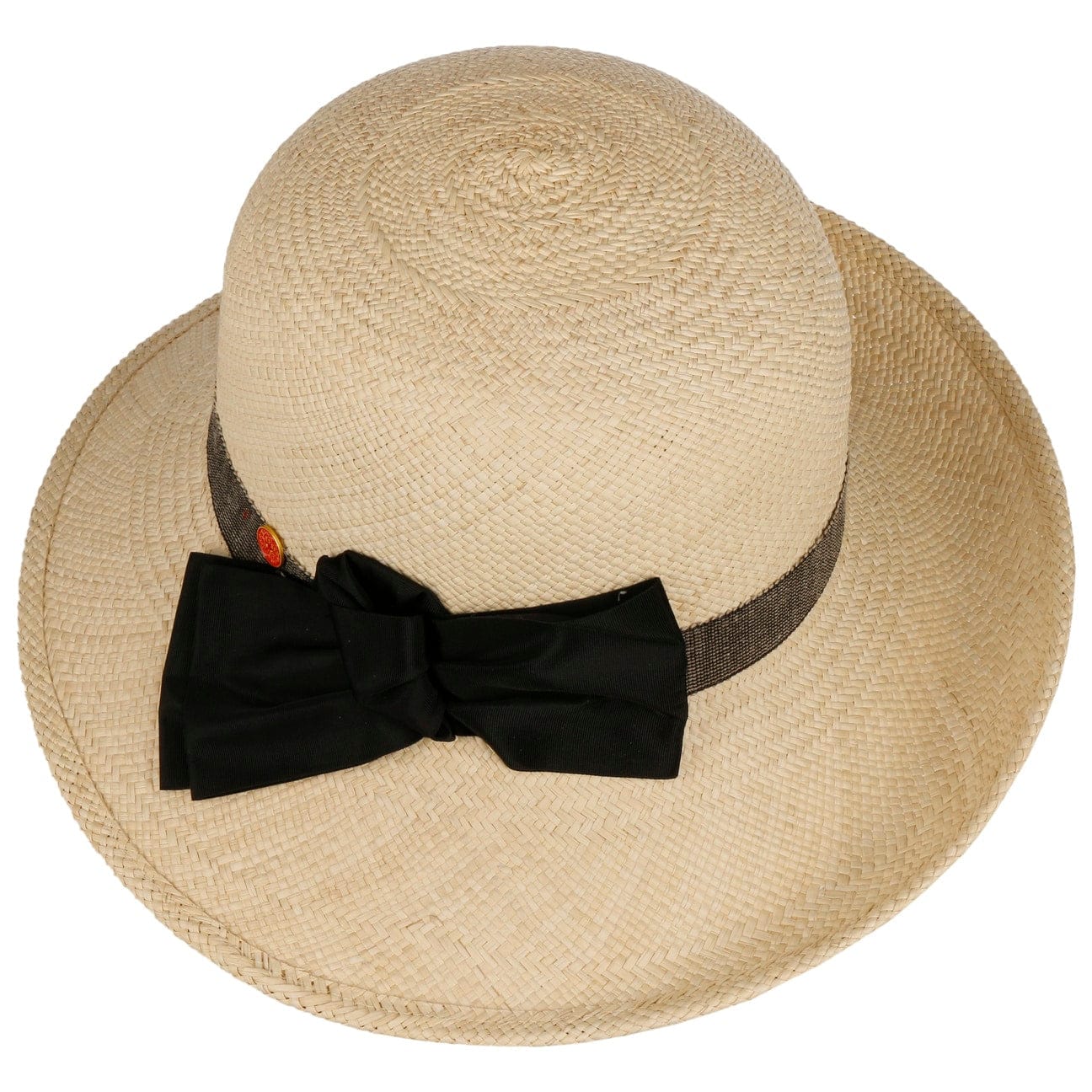 Sophia Panama Hat by Mayser - Premium Straw Sun Hat for Women - Summer Beach Hat with UV Protection - Perfect for Vacations, Outdoor Weddings & Garden Parties