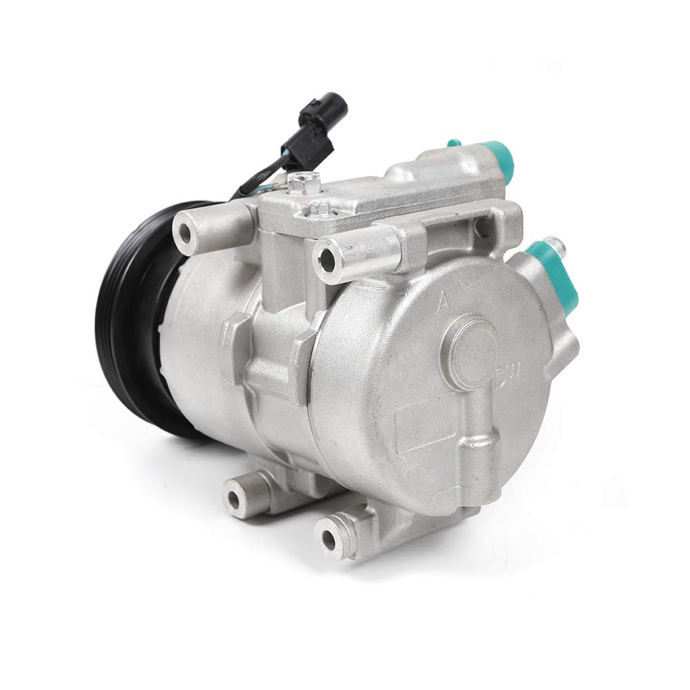 TBVECHI Air Conditioner Compressor with Clutch Replacement for 2007-2009 Kia Spectra & Spectra5 2.0L 158350 - Perfect for Summer Cooling & Auto AC Repair