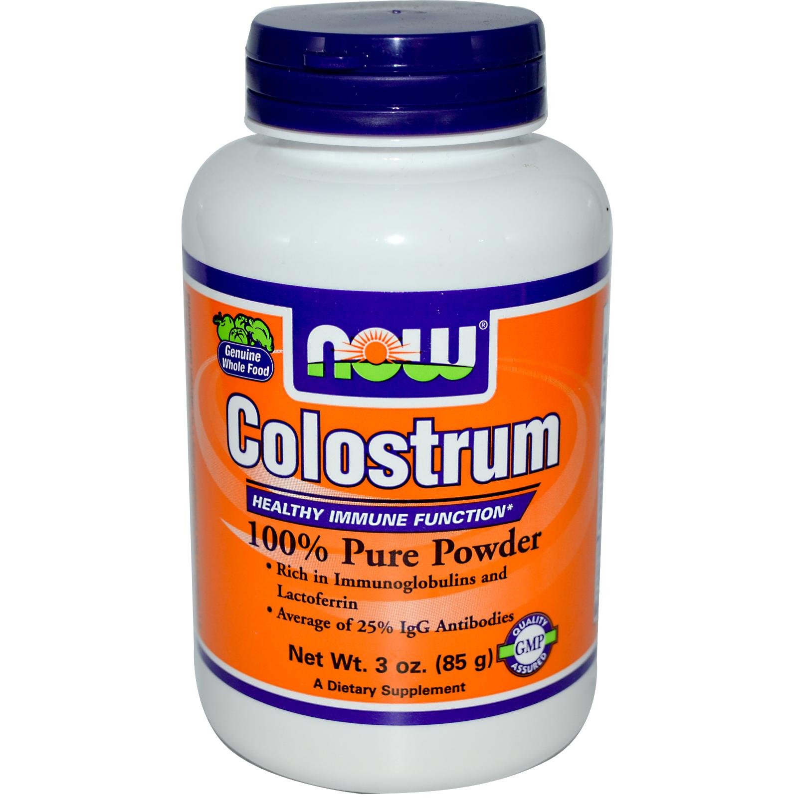 100% Pure Bovine Colostrum Powder - 3 oz (85g) | Immune Support & Gut Health Supplement | Ideal for Athletes, Kids & Immune Boosting