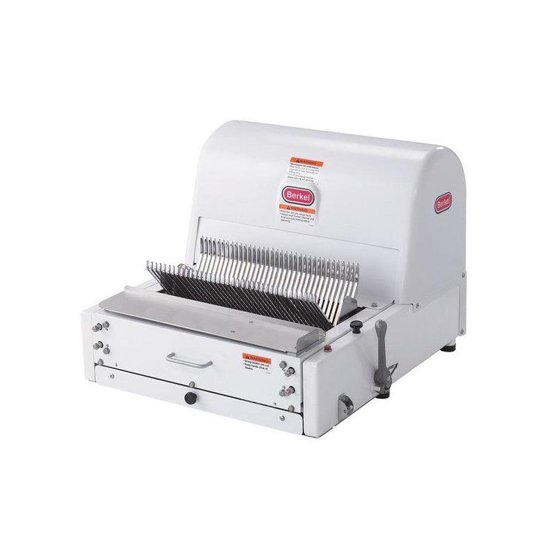 Berkel MB 1/3 HP Commercial Countertop Bread Slicer - 3/8 Inch Thick Slices - Perfect for Bakeries, Delis & Home Kitchens