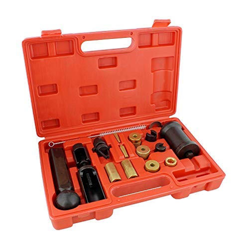 ABN 16-Piece Fuel Injector Puller & Removal Tool Set - Professional Automotive Repair Kit for Garage & DIY Mechanics - Perfect for Engine Maintenance & Fuel System Repairs
