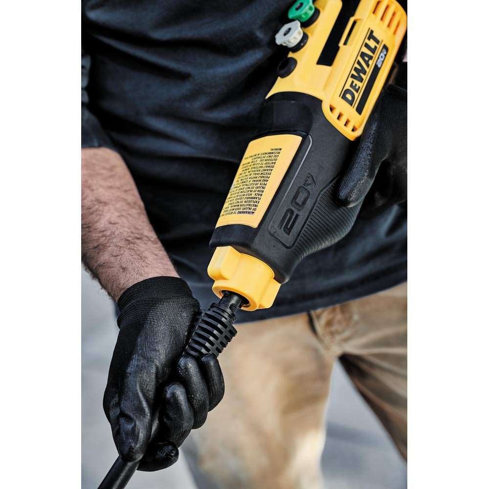 DEWALT 20V MAX Cordless Power Cleaner - High Pressure Washer for Outdoor Cleaning, Cars, Patios & Driveways | Ideal for Home, Garage & Construction Site Use