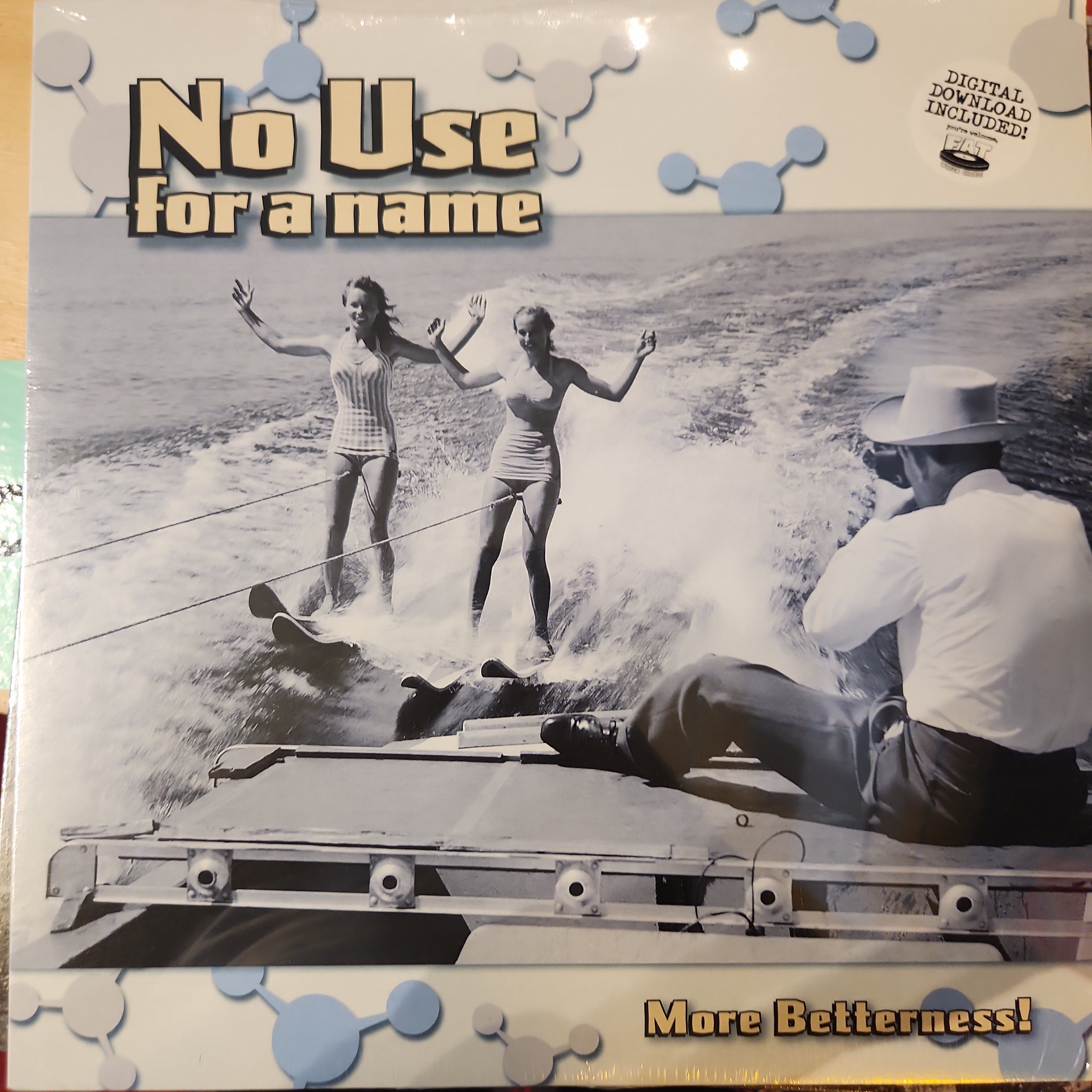 No Use for a Name - More Betterness Vinyl LP Record | Punk Rock Music Album | Perfect for Collectors & Music Enthusiasts