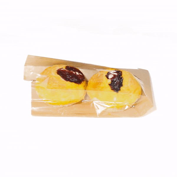 Eco-Friendly Kraft Paper Bread Bags with Side Window - 6
