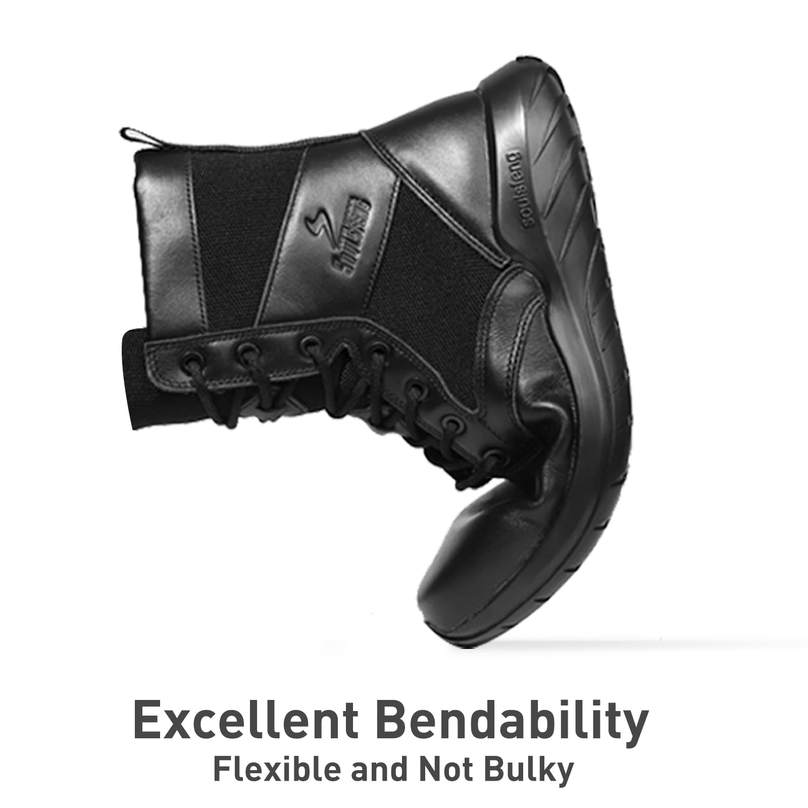 Soulsfeng Men's Tactical Boots - Lightweight Military Combat Hiking Work Boots for Men & Women | Outdoor Adventure, Work Safety, Daily Wear
