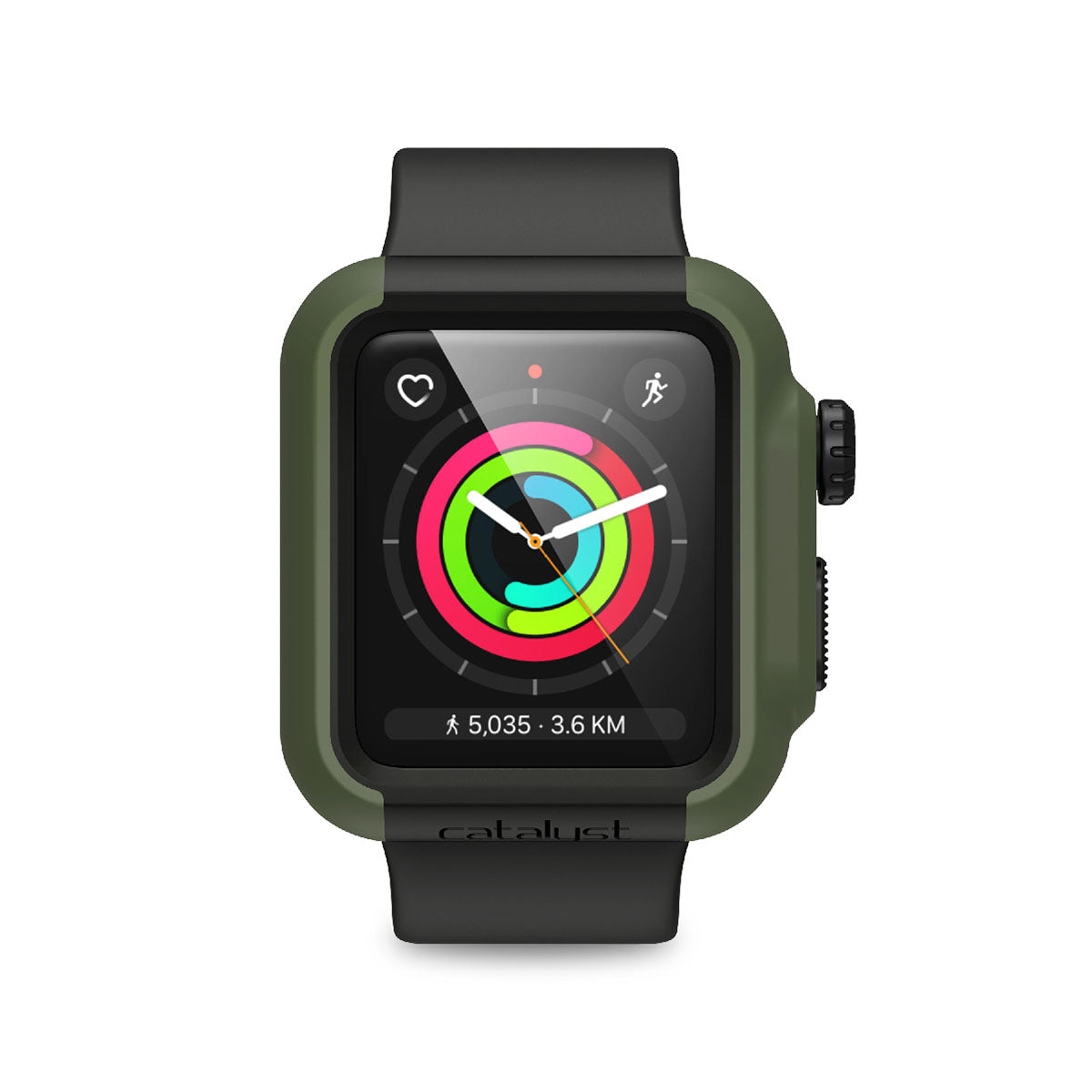 Durable 42mm Rugged Protective Case for Apple Watch Series 3 & 2 - Shockproof & Scratch-Resistant Cover for Outdoor Sports, Workouts & Active Lifestyle