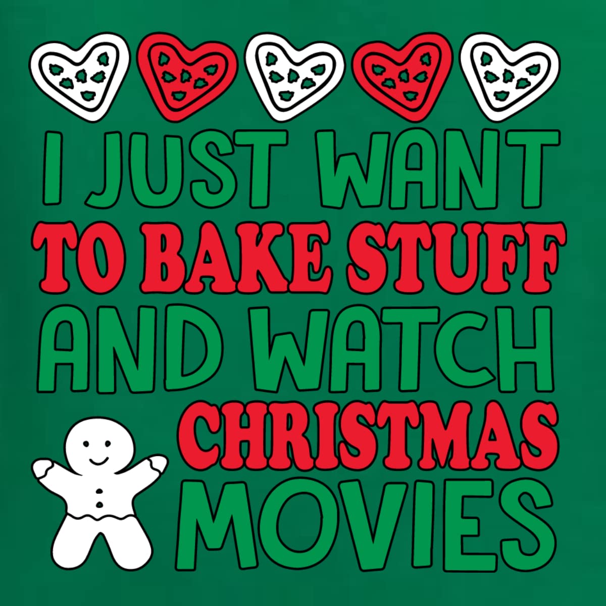 Funny Christmas Baking Tank Top for Women - Cute Racerback Sleeveless Shirt for Baking Enthusiasts & Holiday Movie Lovers | Perfect for Christmas Parties, Baking Sessions & Cozy Nights