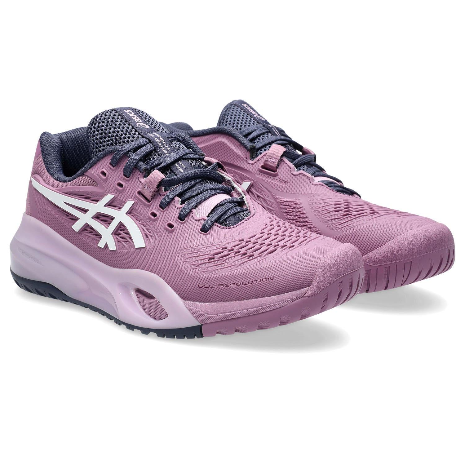 ASICS Gel Resolution X Women's Tennis Shoes - Ube/White | High-Performance Court Shoes for Women | Perfect for Competitive Matches & Training