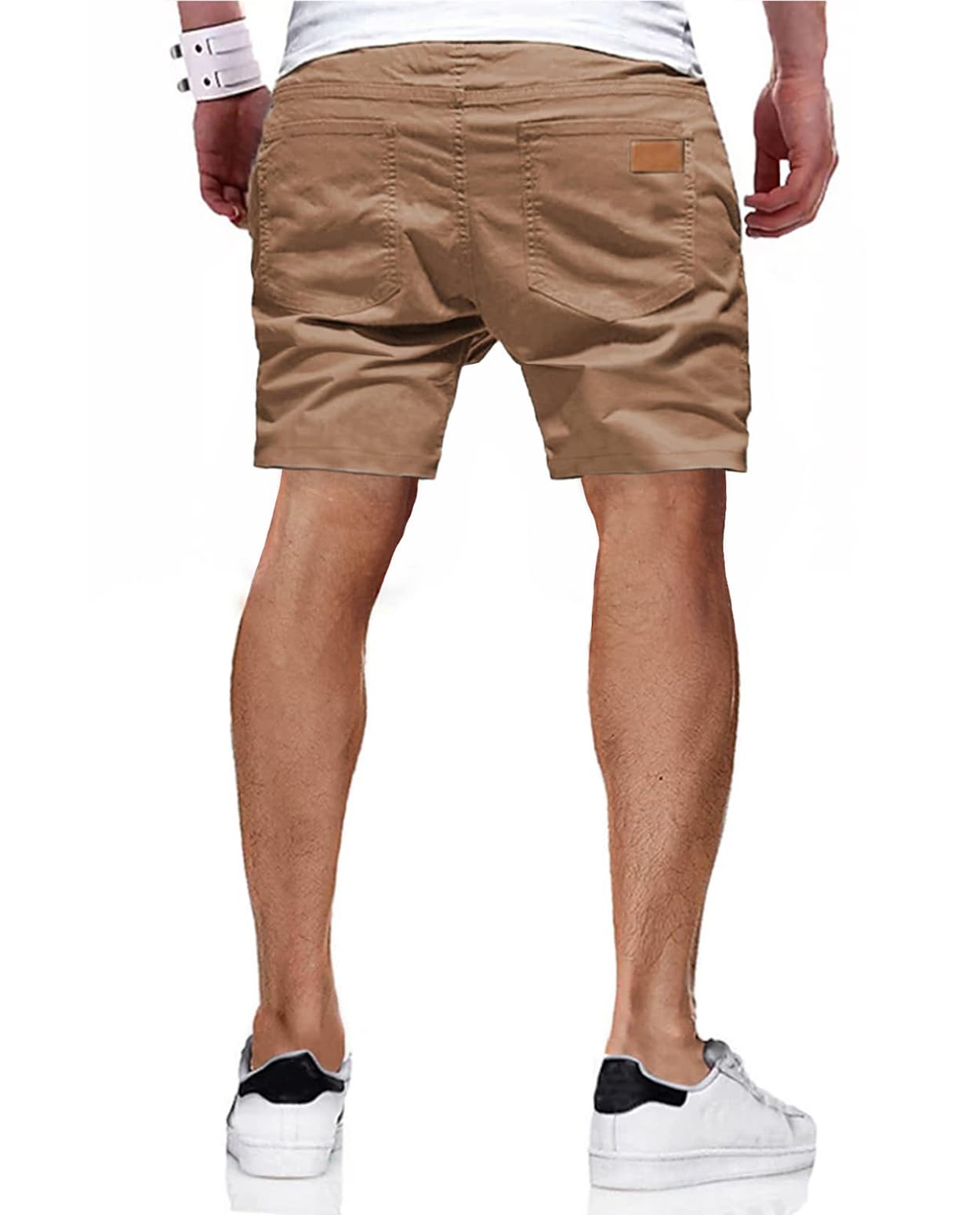 Landtown Men's Casual Cotton Cargo Shorts with Multiple Pockets - Breathable Athletic Workout Golf Summer Beach Shorts for Outdoor Activities, Travel & Relaxation