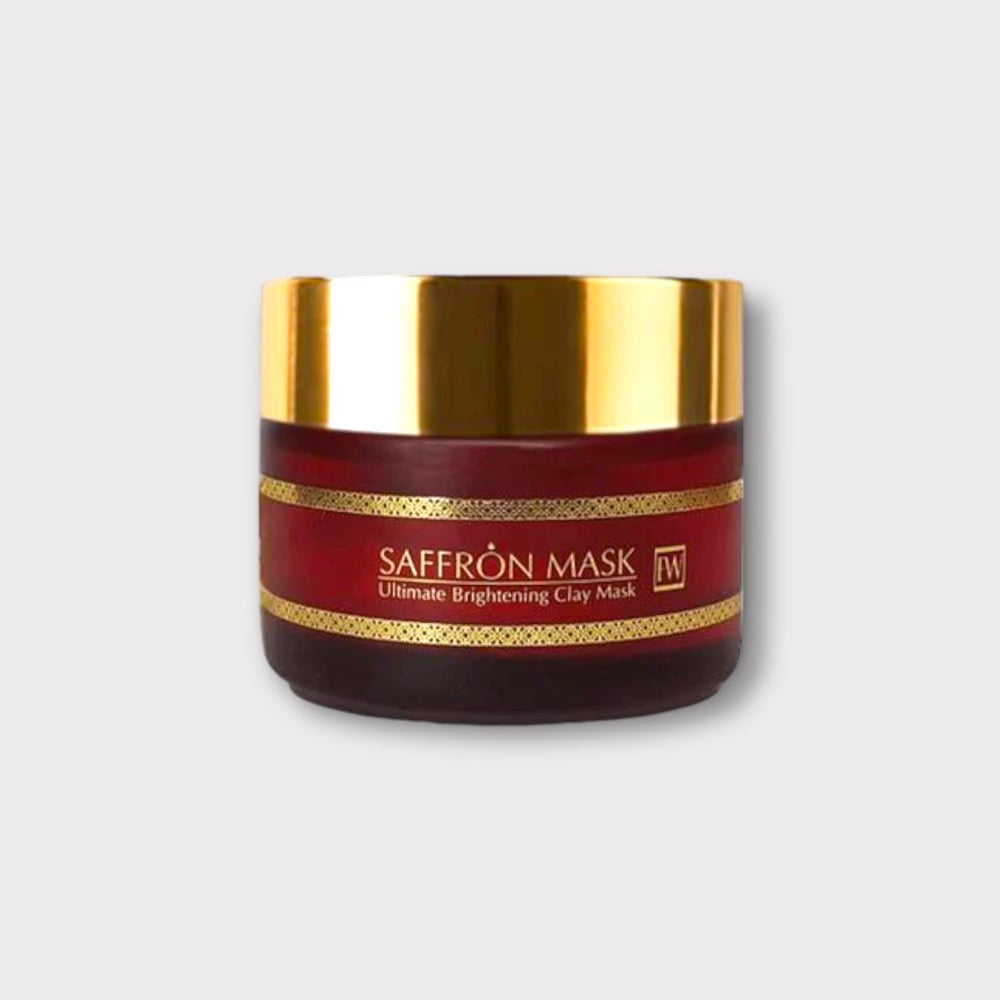 SAFFRON Ultimate Brightening Mask - Korean Skincare for Glowing Face - Brighten & Hydrate Skin - Perfect for Night Routine & Pre-Makeup Prep