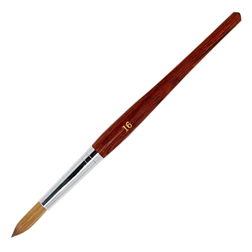 Professional Nail Brush Set for Gel Nail Polish Design - Wooden Handle Nail Art Painting Tools with Extension Brushes - DIY Home & Salon Nail Kit for Manicures, Pedicures & Nail Extensions
