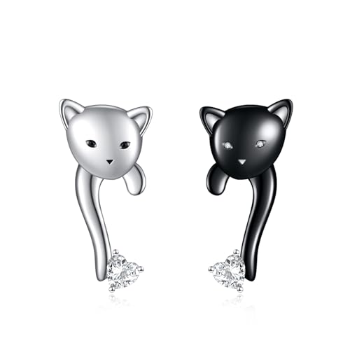 Cat Stud Earrings