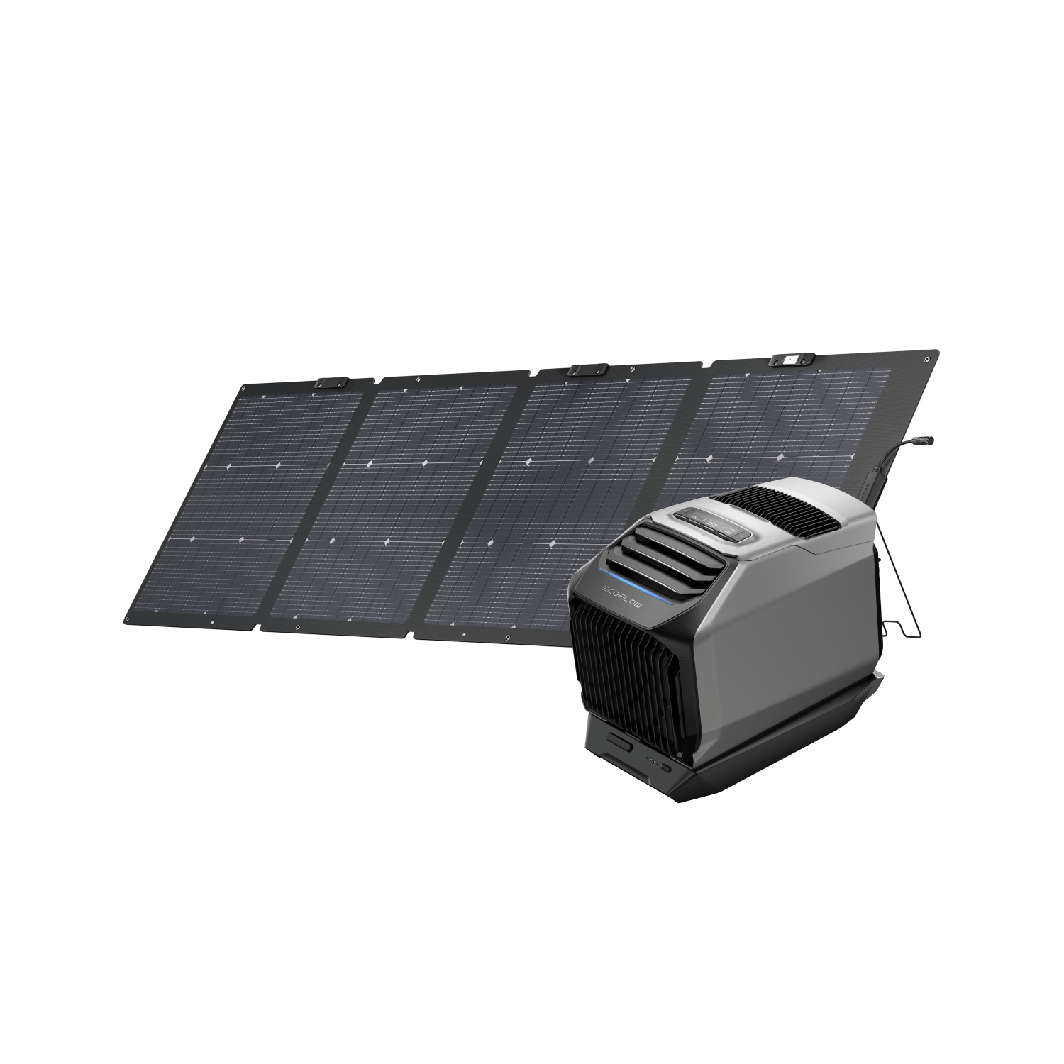 EcoFlow WAVE 2 Portable Air Conditioner with Extra Battery Bundle - Perfect for Camping, RV Trips & Off-Grid Living