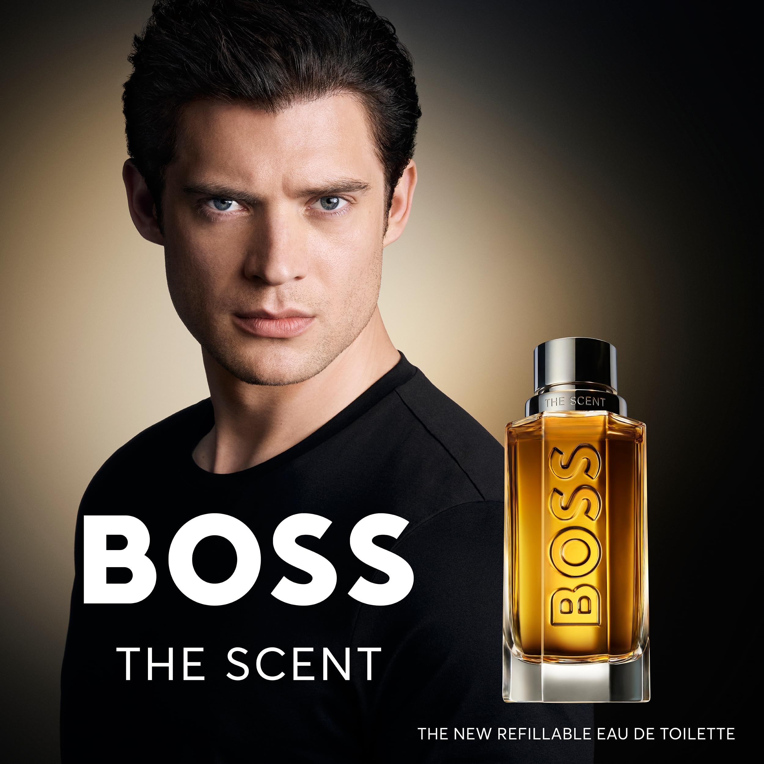 Hugo Boss The Scent Eau de Toilette for Men - Amber Cologne with Ginger, Manika Fruit & Leather Notes - Long Lasting Fragrance - Perfect for Date Night & Special Occasions