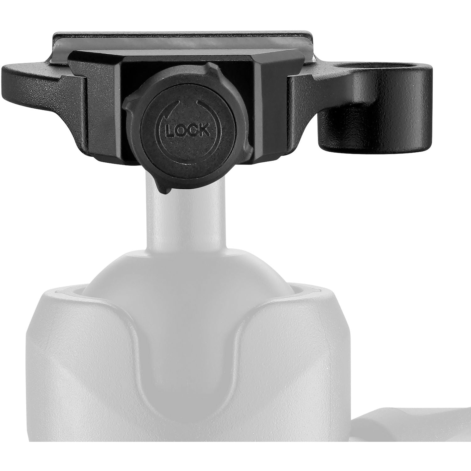 Manfrotto Top Lock Quick Release Travel Adapter Plate - Compatible with Tripods & Monopods - Perfect for Travel & Outdoor Photography