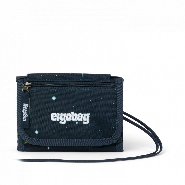 Ergobag Neck Pouch AtmosBear - Lightweight Travel Wallet for Passport, Cash & Cards - Perfect for Hiking, Running & Outdoor Adventures