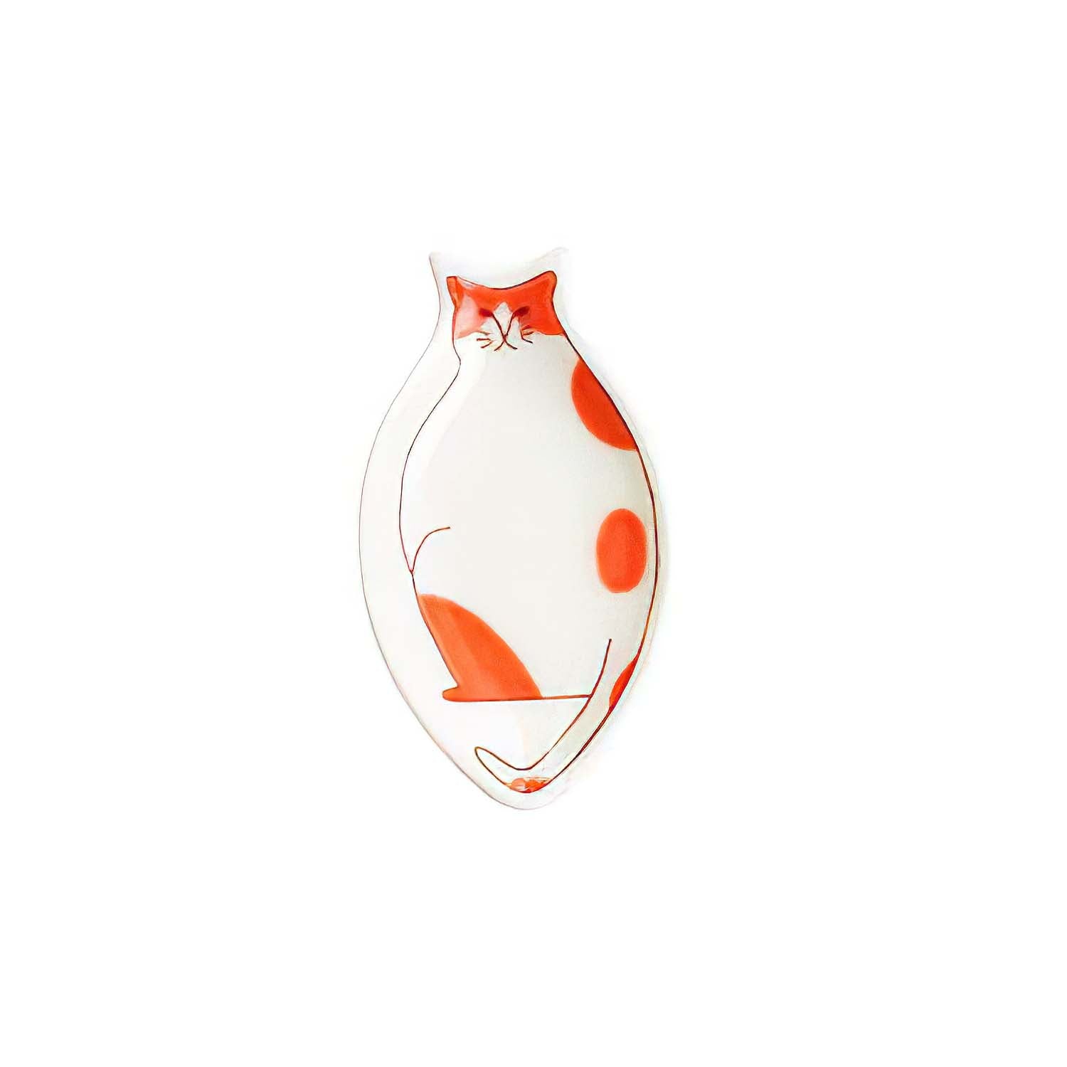 Harekutani Porcelain Cat Petit Plate - Elegant Japanese Ceramic Dish for Tea, Desserts & Home Decor | Perfect for Gifts, Afternoon Tea & Kawaii Aesthetic