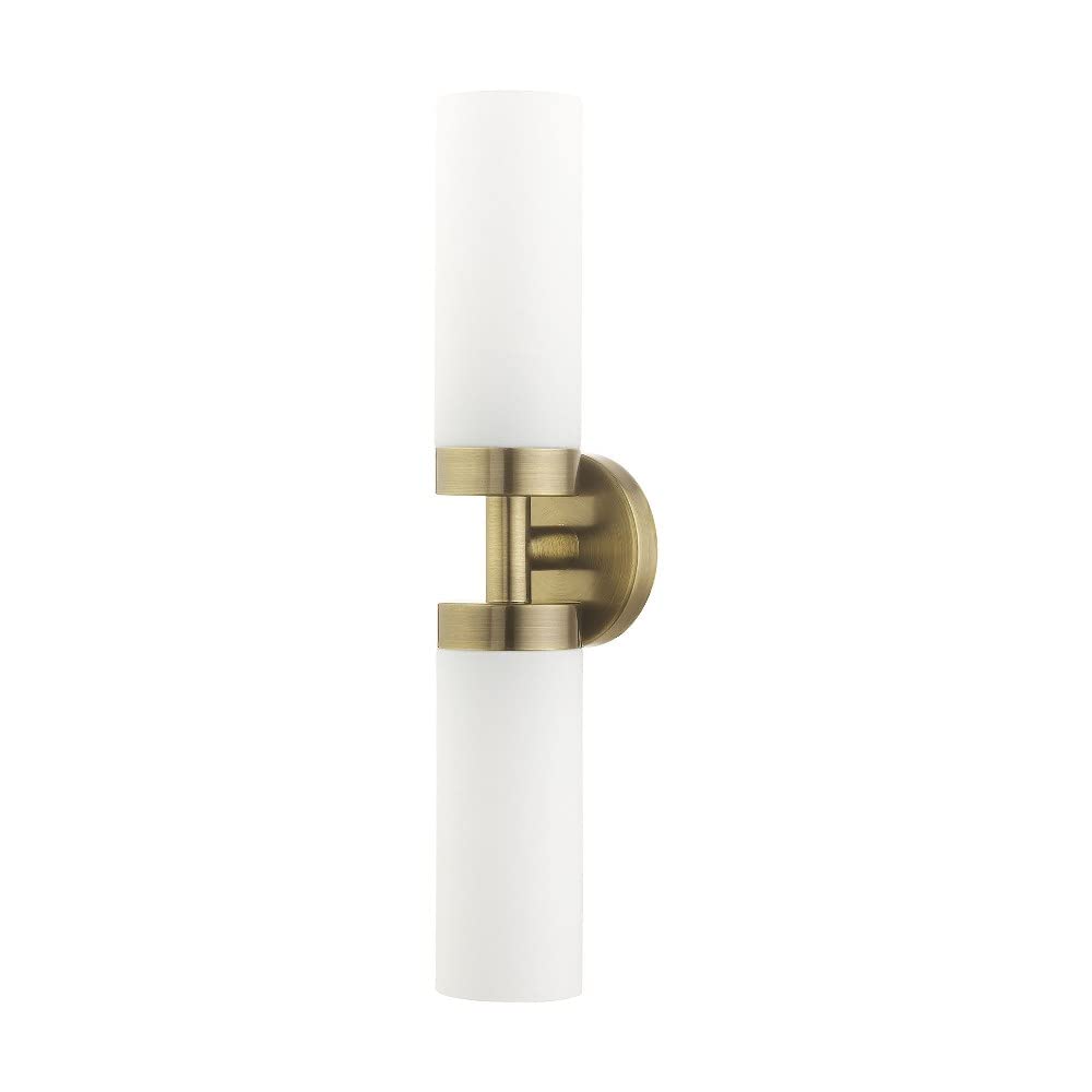 Livex 15072-05 ADA Compliant Bathroom Vanity Sconce Light Fixture - 19.25
