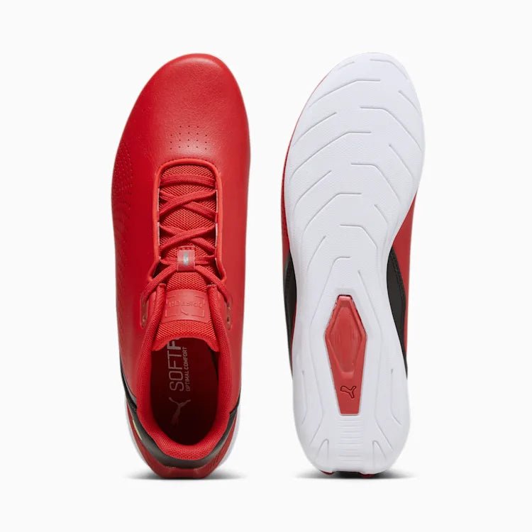 PUMA Men's Scuderia Ferrari Drift Cat Decima Motorsport Sneakers - Red/Black - Lightweight & Comfortable for Racing, Driving & Casual Wear