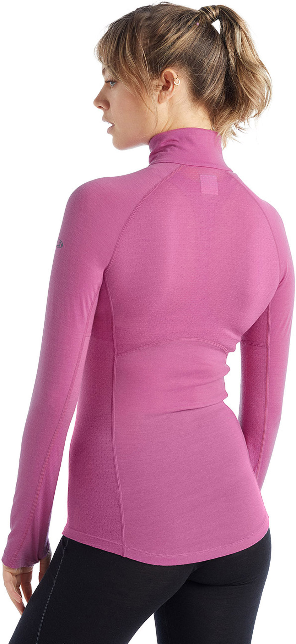 150 Zone LS Half Zip Baselayer for Women - Thermal Long Sleeve Base Layer with Moisture Wicking Technology - Perfect for Cold Weather Hiking, Skiing & Outdoor Activities