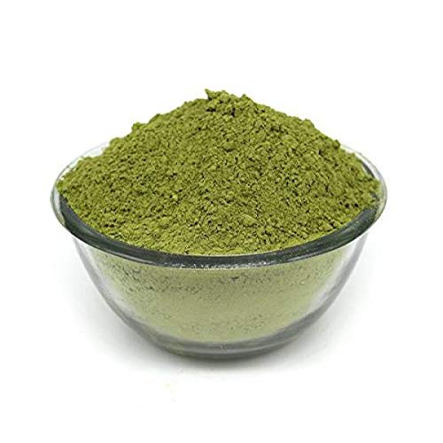 Organic Indigo Leaf Powder (Neeli Aaku/Avuri/Neelayamari) - 100g Jar Pack for Natural Hair Dye, Herbal Remedies & Ayurvedic Skincare
