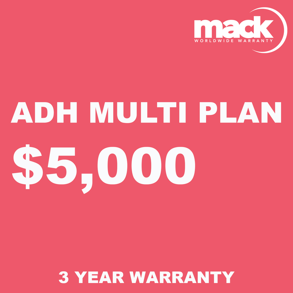 MACK 3-Year ADH Multi-Plan Warranty for Electronics & Appliances Under $5000 | Extended Protection for Laptops, TVs & Home Devices