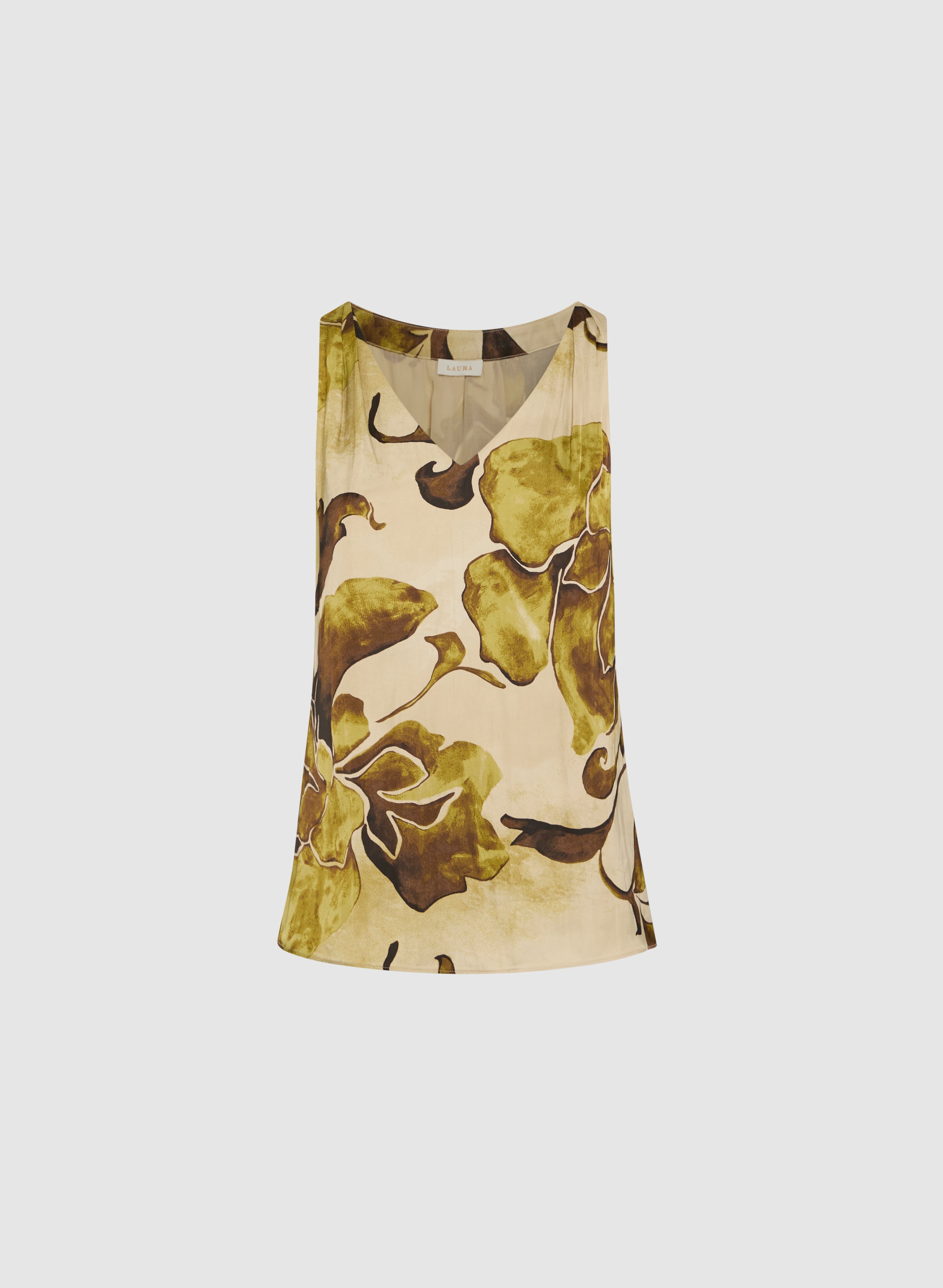 Floral Sleeveless Blouse for Women - Summer Boho Chic Tops - Casual & Party Wear - Perfect for Beach, Vacation and Date Nights