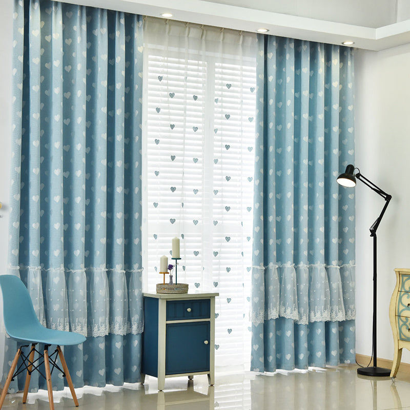 Annette Two Layer Room Darkening Blackout Custom Curtains for Bedroom & Living Room - Thermal Insulated Window Drapes for Better Sleep & Privacy
