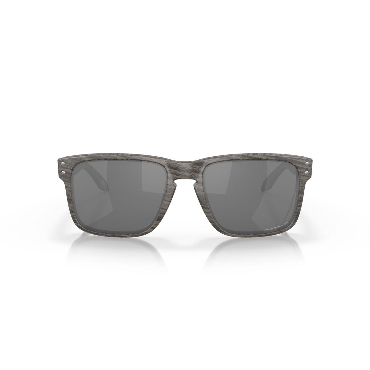 Oakley Holbrook Woodgrain Prizm Black Polarized Sunglasses 0OO9102 9102W9 - Stylish UV Protection for Outdoor Sports & Driving