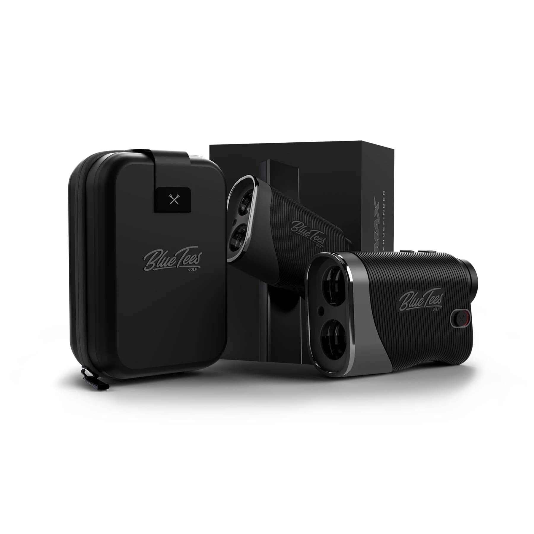 Blue Tees Golf Series 3 Max+ Slope Switch Laser Rangefinder - 1000 Yards Distance, 6X Magnification, Slope Measurement, Magnetic Strip & Flag Lock with Pulse Vibration - Perfect for Golf Tournaments, Practice & Course Navigation