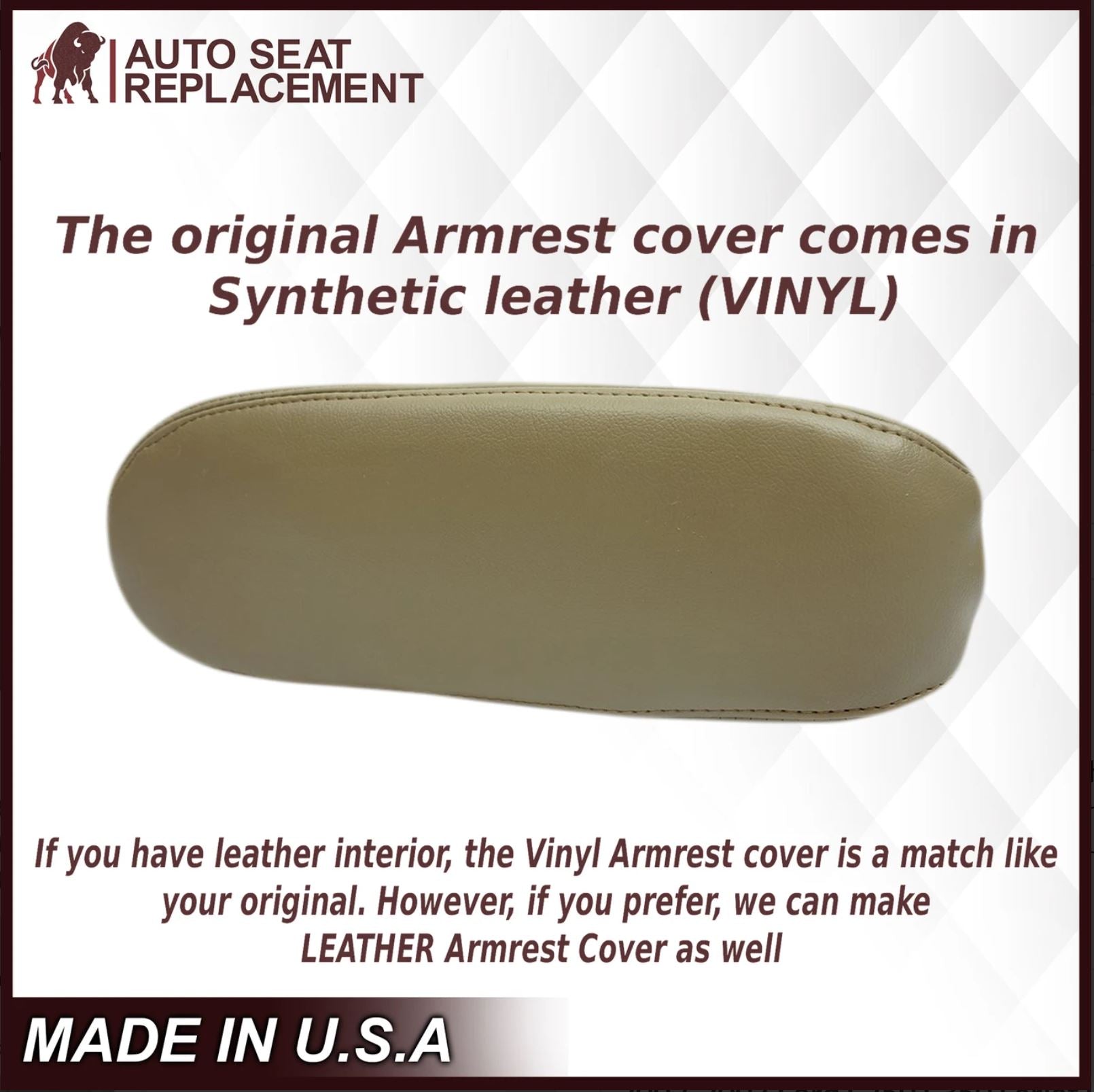 2000-2001 Ford Excursion Tan Seat Cover - Custom Fit, Durable Neoprene Material - Perfect for Off-Roading, Camping & Family Road Trips