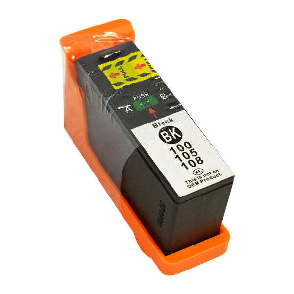 100XL High-Yield Black Inkjet Cartridge - Compatible with HP, Epson, Canon Printers - Ideal for Home, Office & School Printing Needs