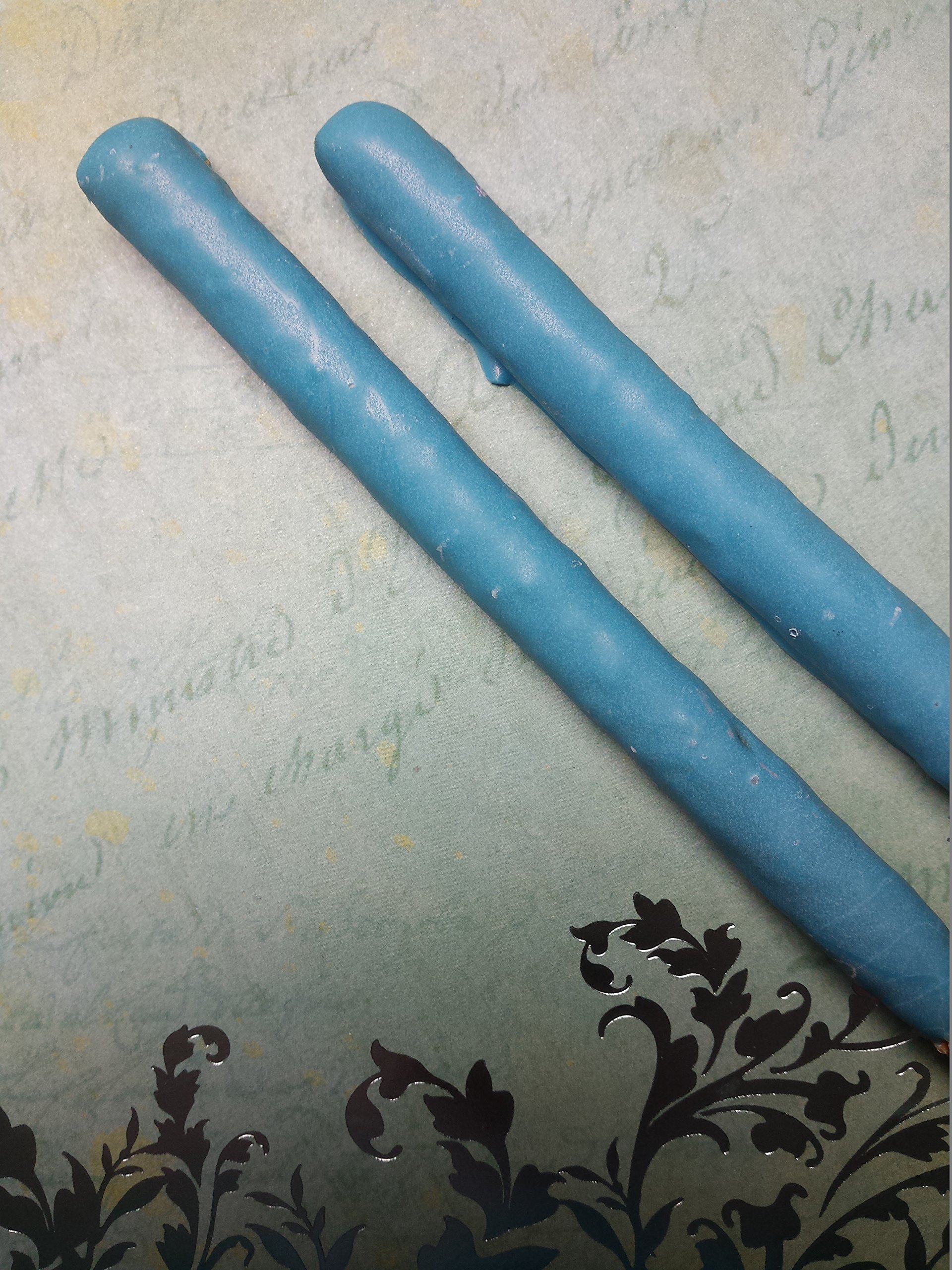 Blue Chocolate Covered Pretzel Rods - 16 Pieces | Delicious Snack for Parties, Gifts & Holiday Treats