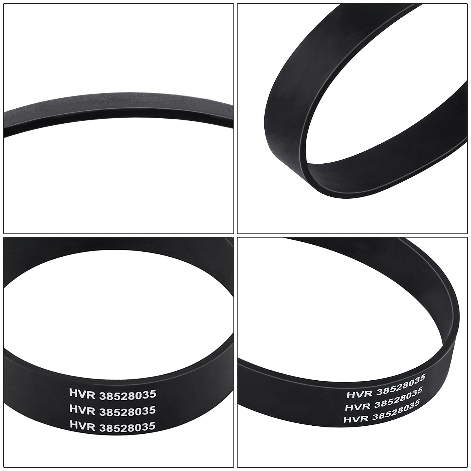 KEEPOW 4 Pack Vacuum Belt 38528035 Replacement for Hoover Self-Propelled Windtunnel Vacuum Cleaner - Perfect for Pet Hair, Carpet Cleaning & Home Maintenance