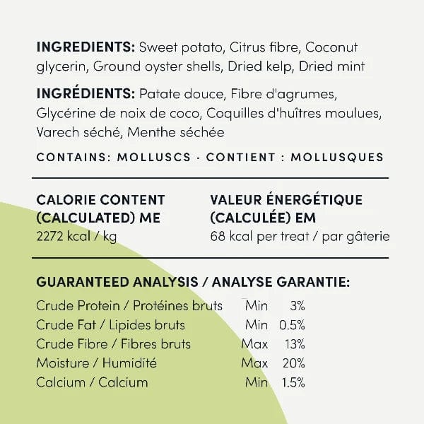 Crumps' Naturals Plaque Busters Advanced Double Fresh Dental Sticks for Dogs - Natural Teeth Cleaning Chews for Tartar Control & Fresh Breath - Perfect for Small, Medium & Large Breeds - Great for Daily Oral Care & Training Treats