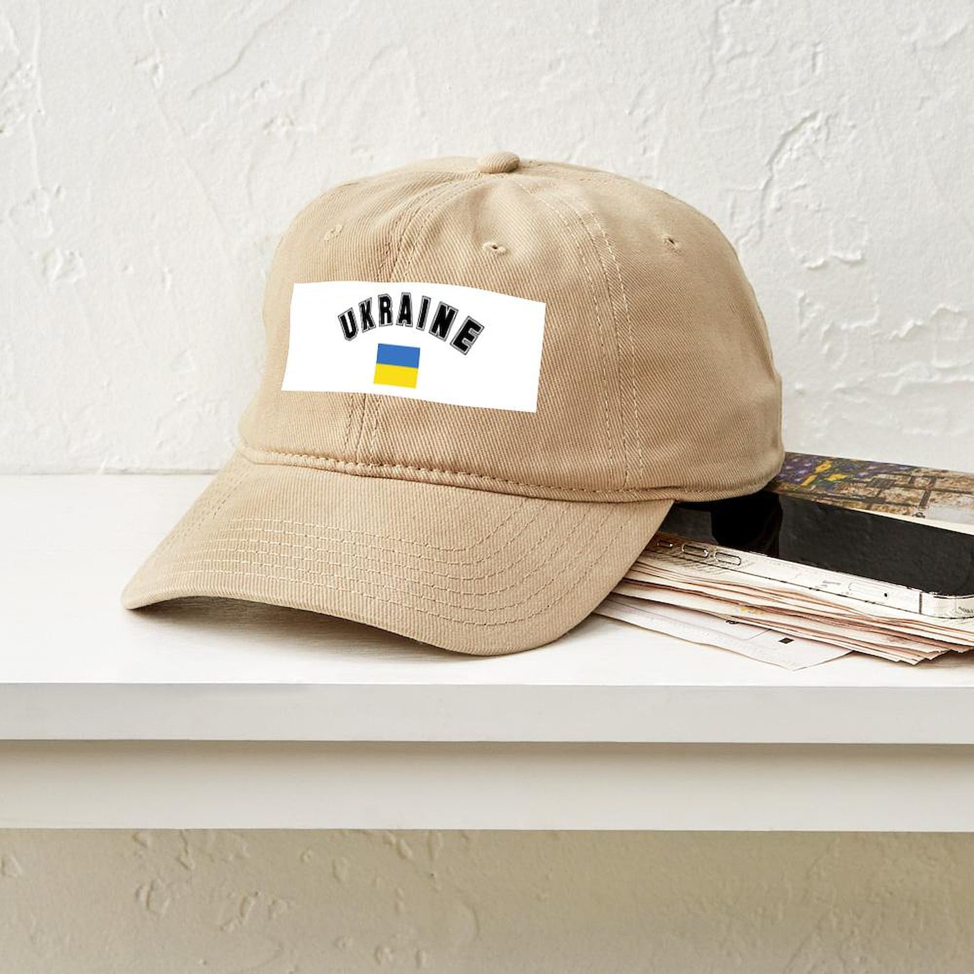 Ukrainian Flag Baseball Cap - Adjustable & Stylish for Sports & Outdoors