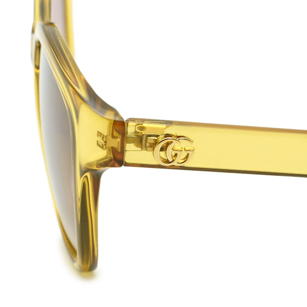 Gucci GG0715SA 53mm Cat Eye Sunglasses for Women - UV Protection, Luxury Designer Shades for Fashion & Outdoor Activities