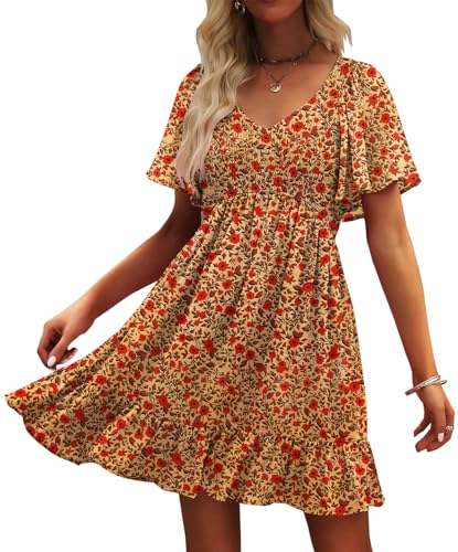 Brown Floral
