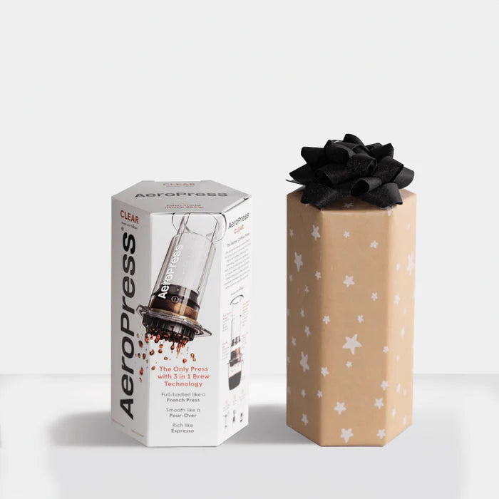 AeroPress Clear Coffee Maker - Portable Espresso & Coffee Brewing System for Travel, Camping & Home Use