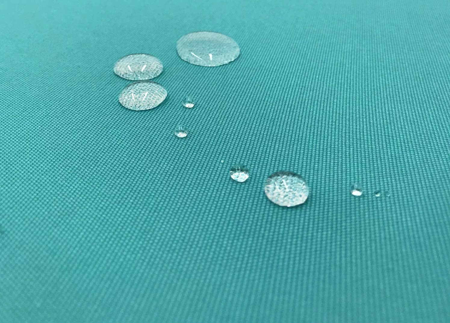 Waterproof & UV-Resistant Patio Chair Cushion Covers - Indoor/Outdoor Use - Set of 4 (22x20x4 Inches, Serenity Teal) - Perfect for Poolside Lounging, Garden Furniture & Deck Chairs