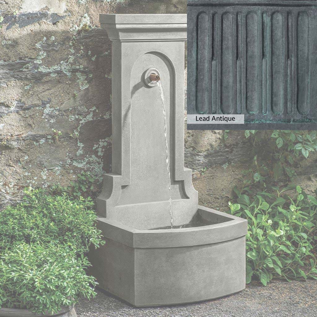 Campania International Loggia Fountain - Outdoor Garden Water Feature for Patio, Yard & Landscaping | Classic Italian Design