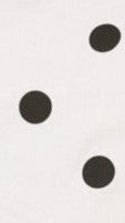 Lys Mini Dress for Women - White & Black Polka Dot Summer Party Cocktail Dress | Elegant Sleeveless Bodycon Dress for Night Out, Date Night, and Special Occasions