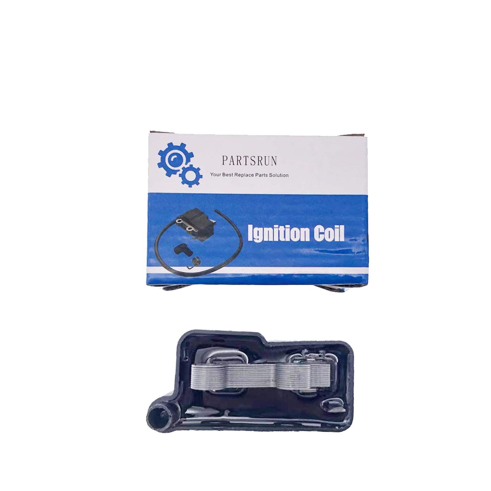 PARTSRUN ID#C9148 Ignition Coil Replacement for Echo SRM-210 SRM211 GT200 PE200 PE201 GT201i HC150 HC151 PPF210 PPF211 Trimmer - Includes Boot & Spring ZF274-1 - Perfect for Lawn Maintenance & Landscaping Equipment Repair