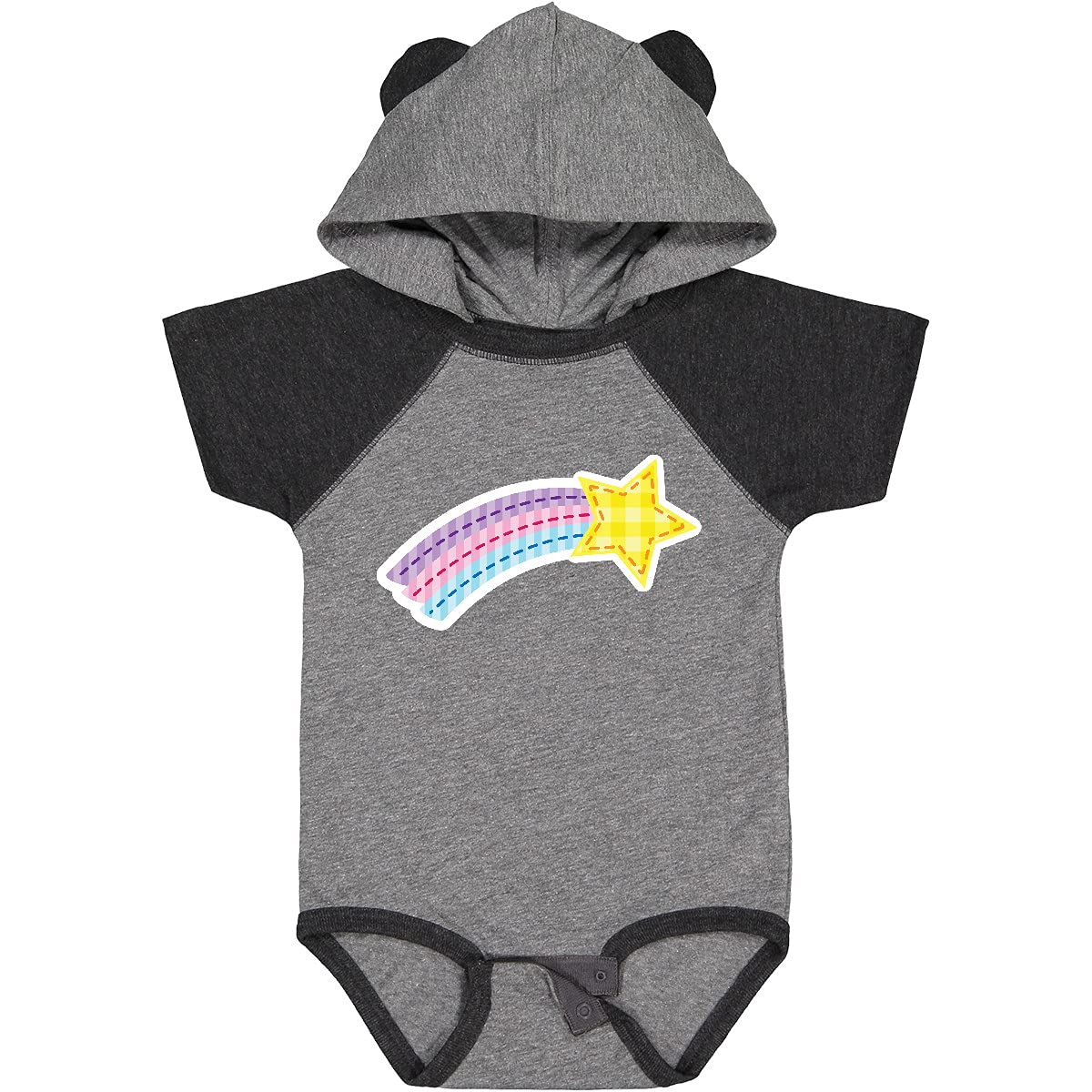 Inktastic Shooting Star Space Baby Bodysuit - Cute Astronaut Onesie for Newborns & Infants - Perfect for Space-Themed Parties, Photo Shoots & Everyday Wear