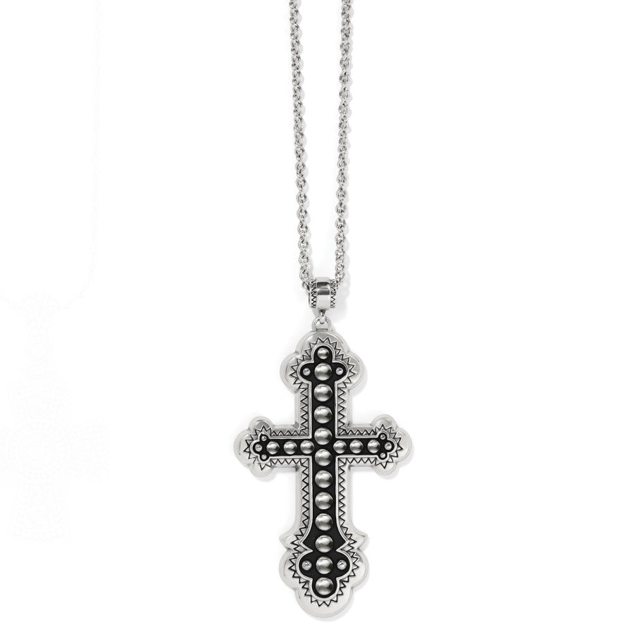 Calvary Cross Convertible Necklace - Religious Jewelry for Women, 925 Sterling Silver Pendant with Adjustable Chain, Perfect for Church, Weddings & Everyday Wear