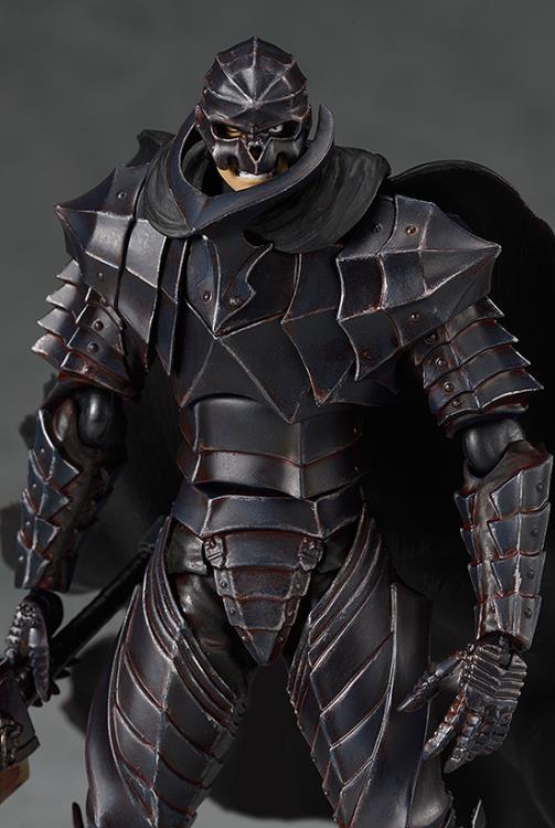 Figma #410 Guts Berserker Armor Ver. Repaint Skull Edition Action Figure - Berserk Anime Collectible for Display & Fan Collections