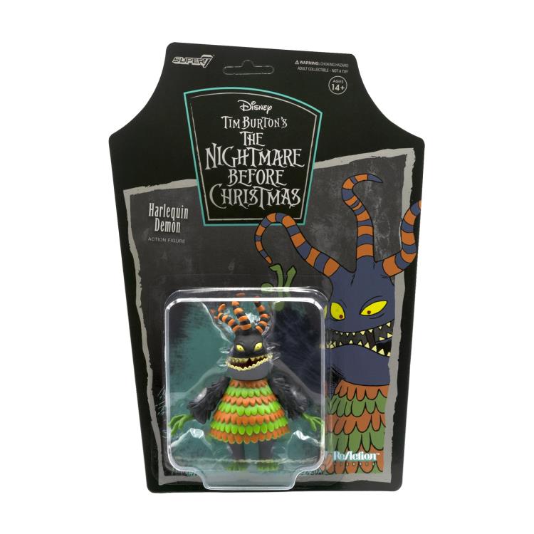 Nightmare Before Christmas Harlequin Demon Action Figure - Collectible Toy for Halloween & Christmas Decor, Movie Fans Gift